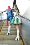 Melody seksikäs cosplay tyttö
