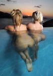 Aleska Diamond - Lesbo uima-altaassa