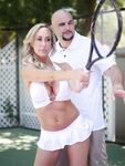Brandi Love Tennisvalmentajan harjoitus