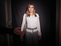 Kuuma kolmen kimppa Alexis Crystal ja Kitana Lure mustatukkaiset temperamentit